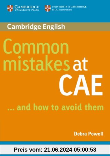 Common Mistakes at CAE / Book - advanced: ...and how to avoid them